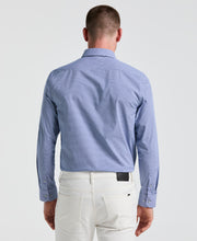 Stretch Micro Gingham Shirt (Denim) 