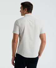 Solid Seersucker Slim Fit Shirt (Moonstruck) 