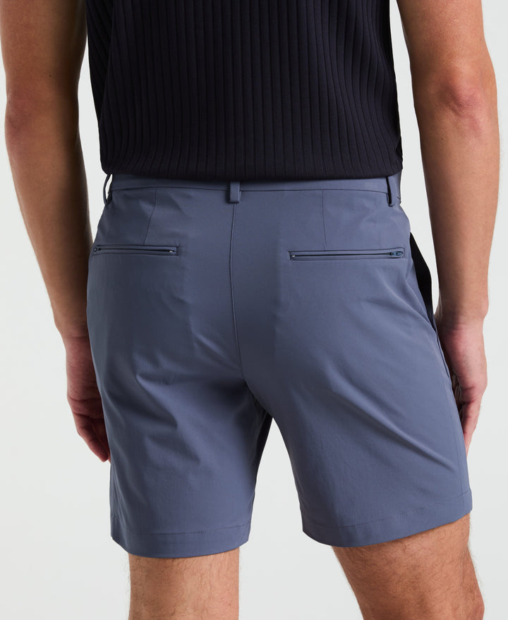 Stretch Solid Tech Short (Vintage Indigo)