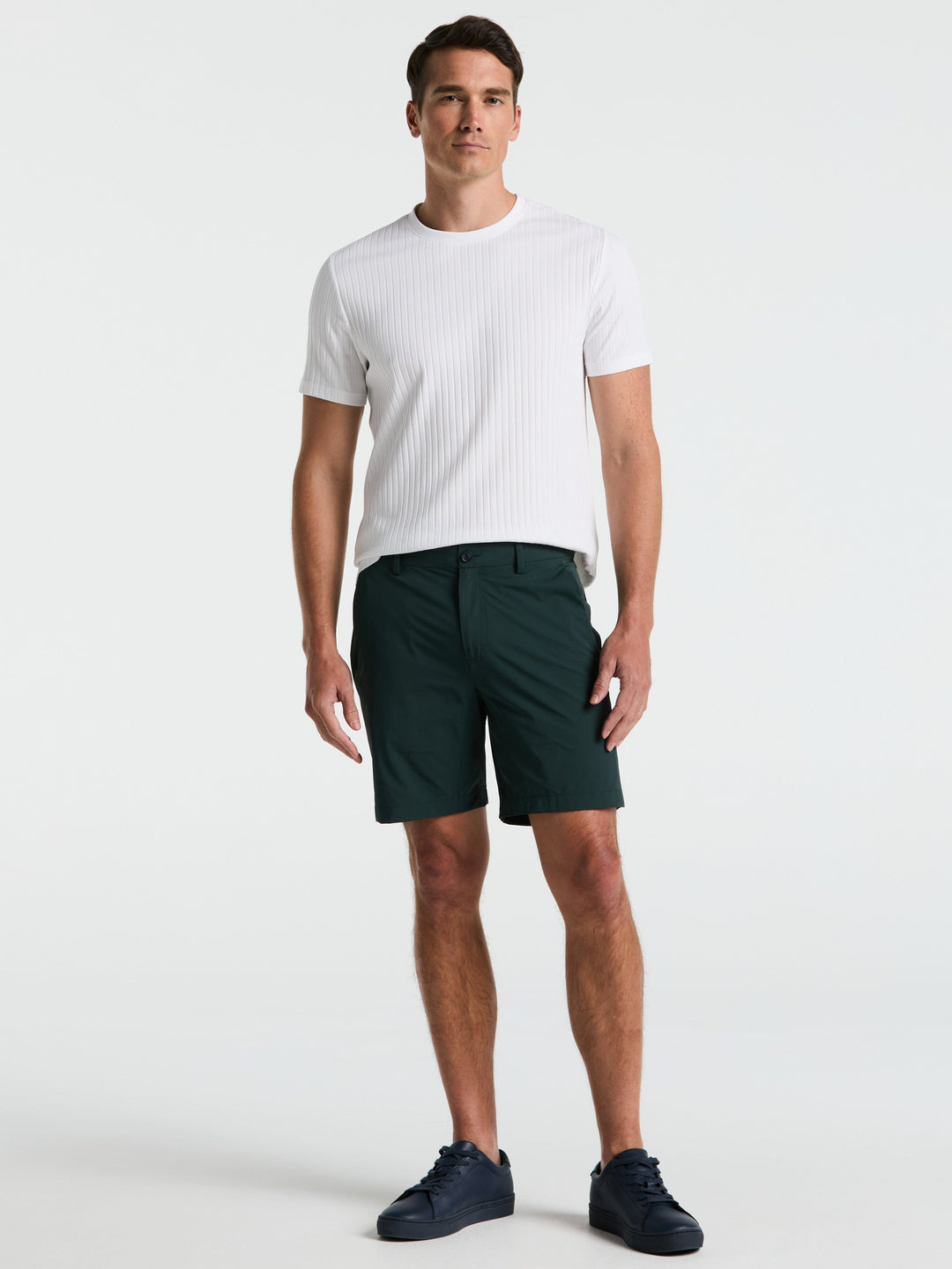 Stretch Solid Tech Short (Magical Forest) 