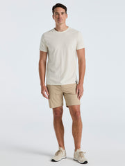 Stretch Solid Tech Short (Trench Coat) 