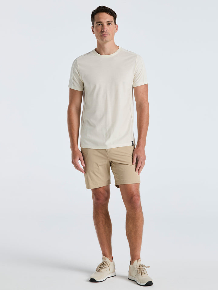 Stretch Solid Tech Short (Trench Coat) 