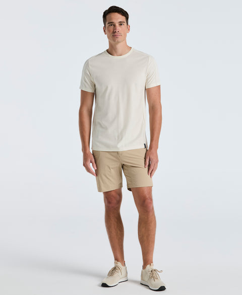 Stretch Solid Tech Short (Trench Coat) 
