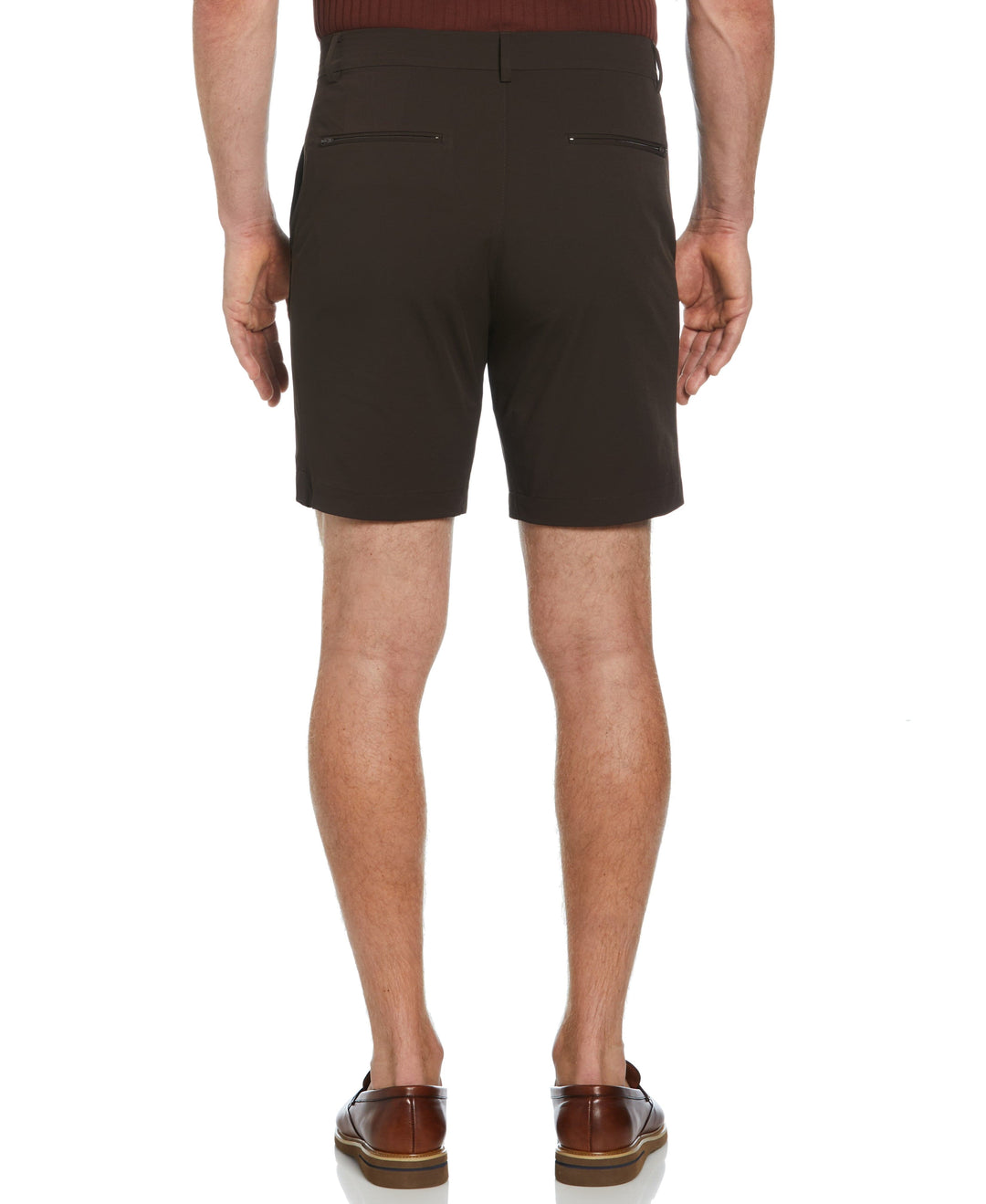 Stretch Solid Tech Short (Mole) 