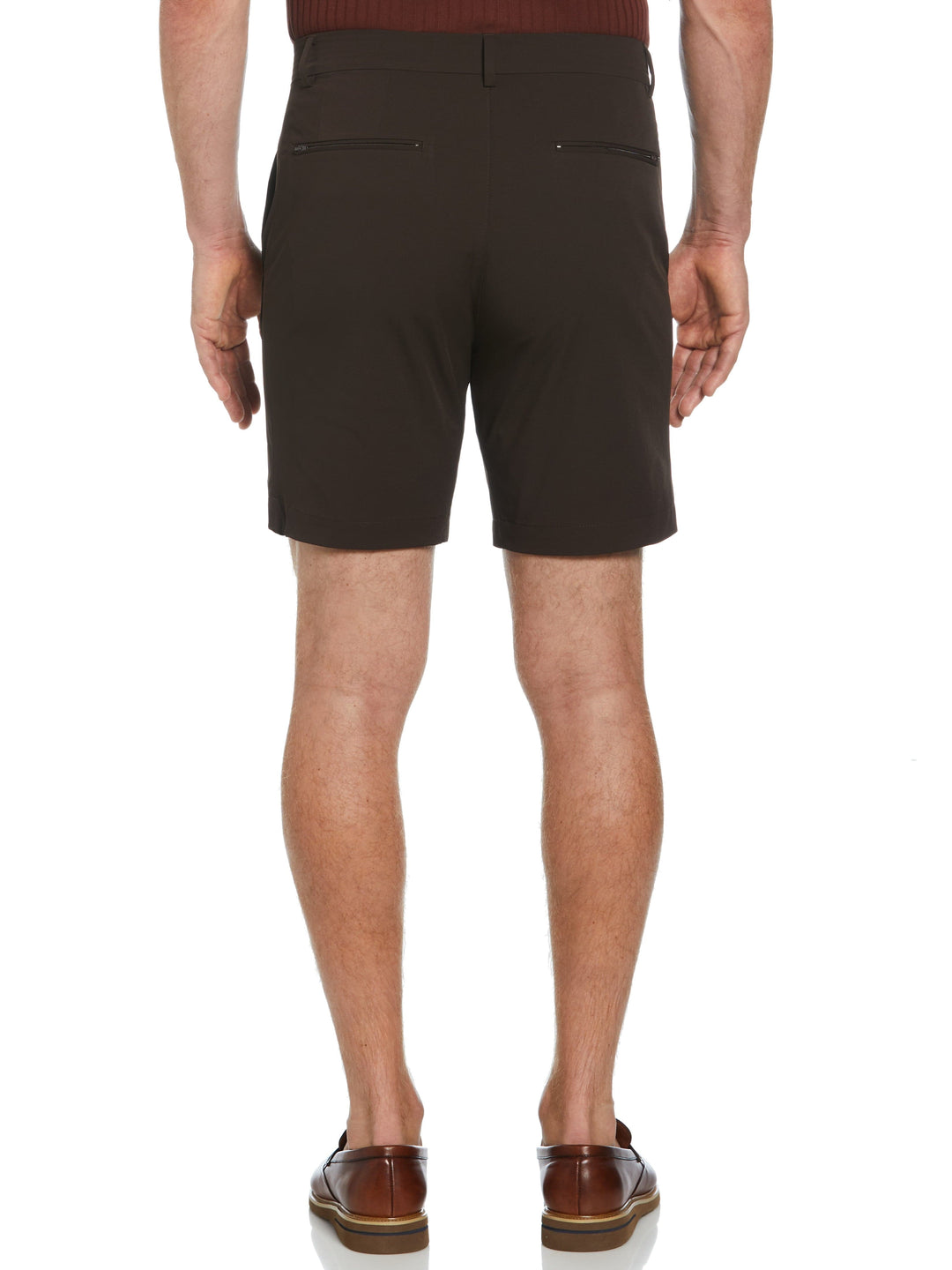 Stretch Solid Tech Short (Mole) 