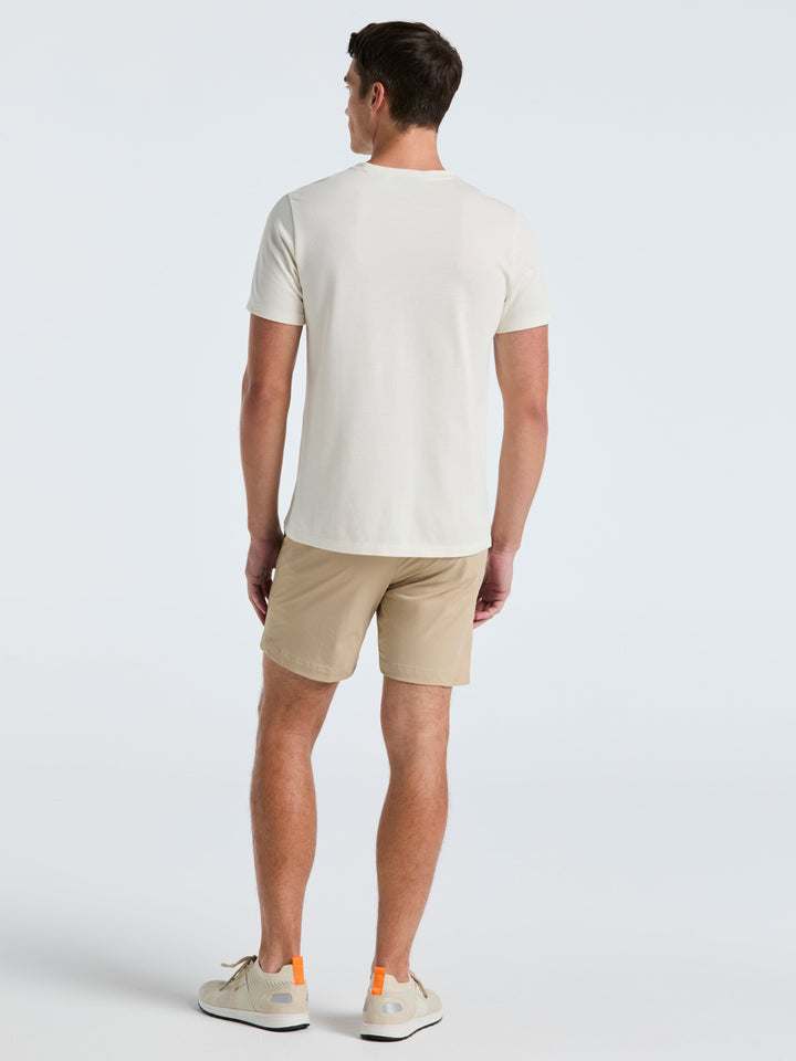 Stretch Solid Tech Short (Trench Coat) 