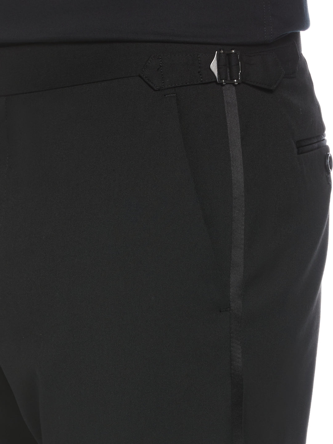 Stretch Tuxedo Pant (Black) 