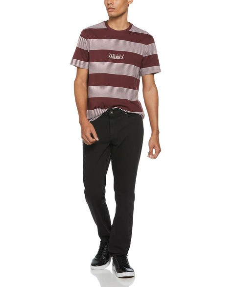 Stripe Jersey T-Shirt (Port Royale) 