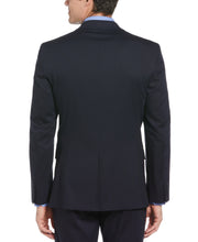 Slim Fit Water Resistant Tech Suit Jacket (Dark Sapphire) 