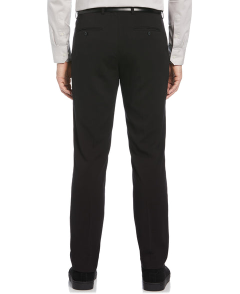 Slim Fit Water Resistant Tech Suit Pant (Black) 