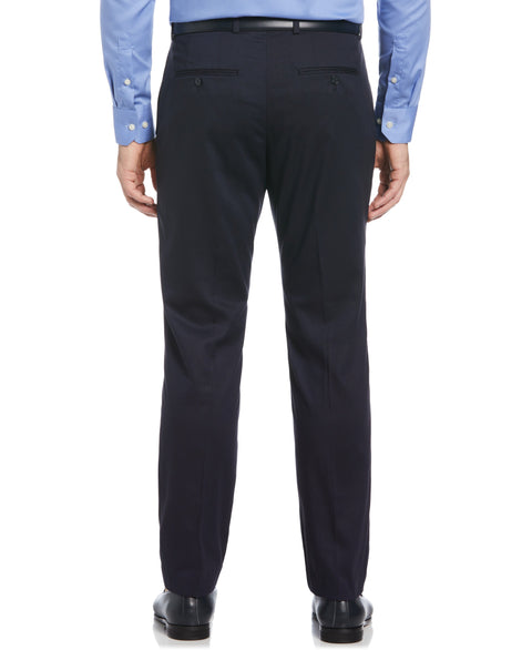 Slim Fit Water Resistant Tech Suit Pant (Dark Sapphire) 