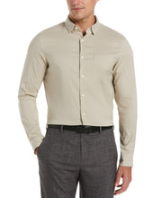 Total Stretch Slim Fit Heather Shirt (Abbey Stone) 