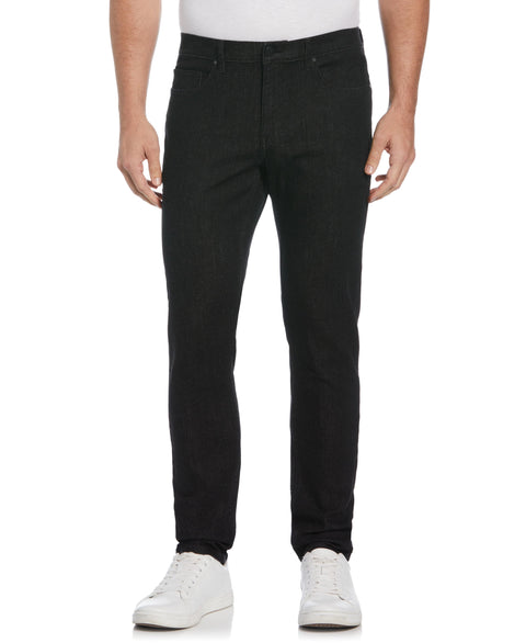 Tapered Fit 5 Pocket Eco Denim Pant (Black) 