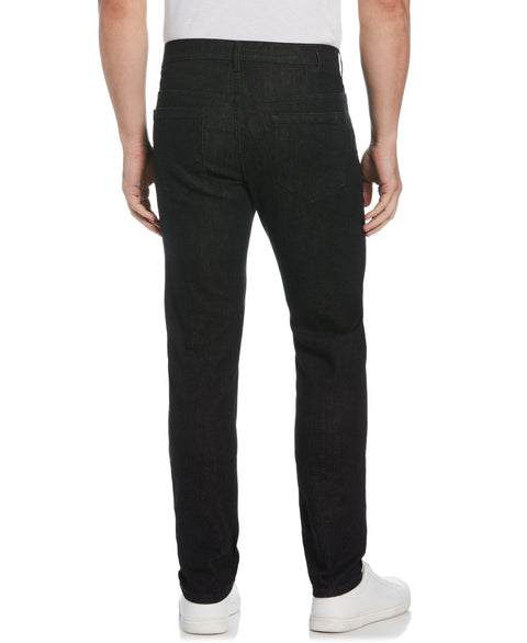 Tapered Fit 5 Pocket Eco Denim Pant (Black) 