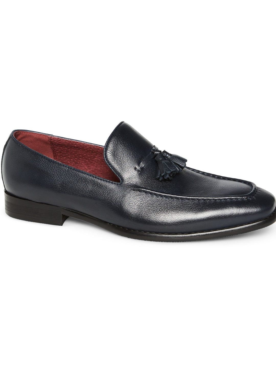 Tassel Leather Loafer (Navy) 