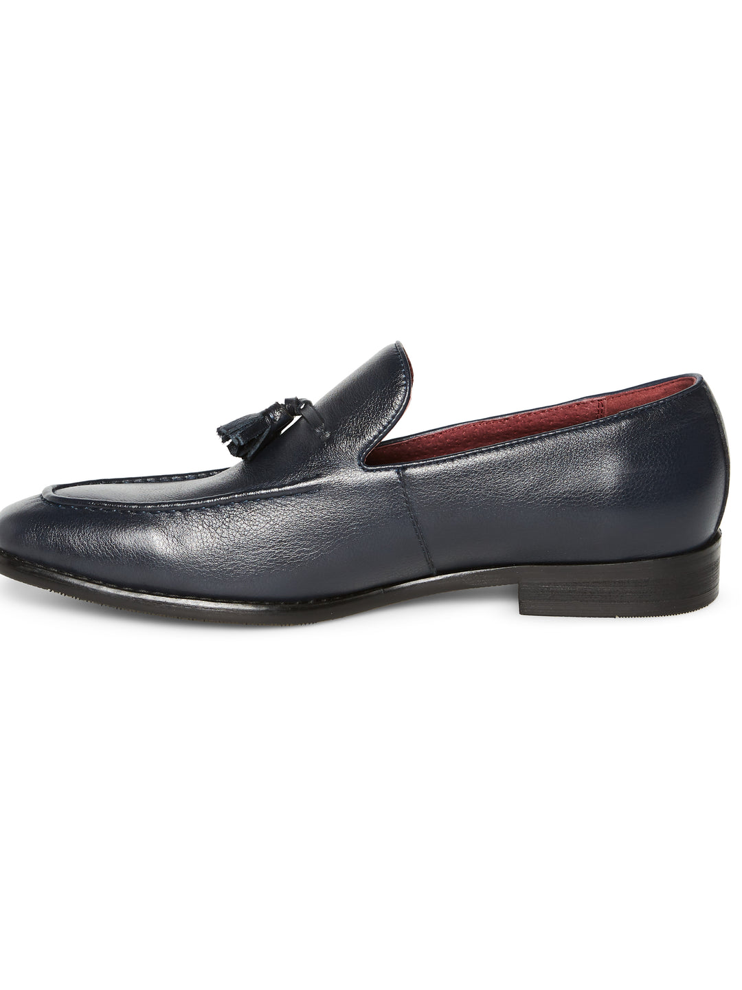 Tassel Leather Loafer (Navy) 