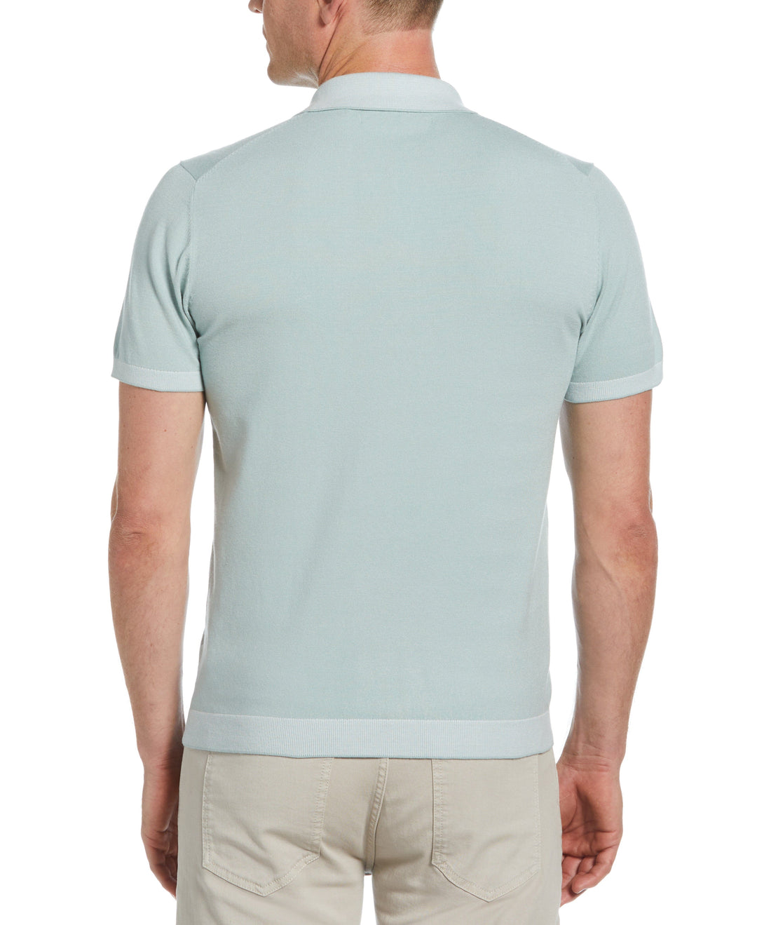 Tech Polo Sweater (Gray Mist) 