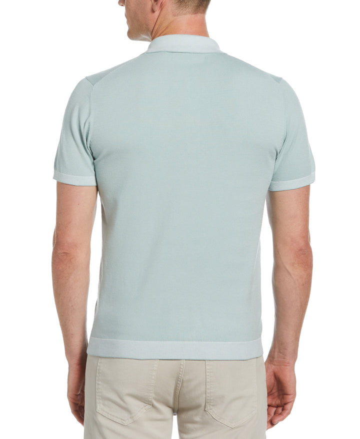Tech Polo Sweater (Gray Mist) 