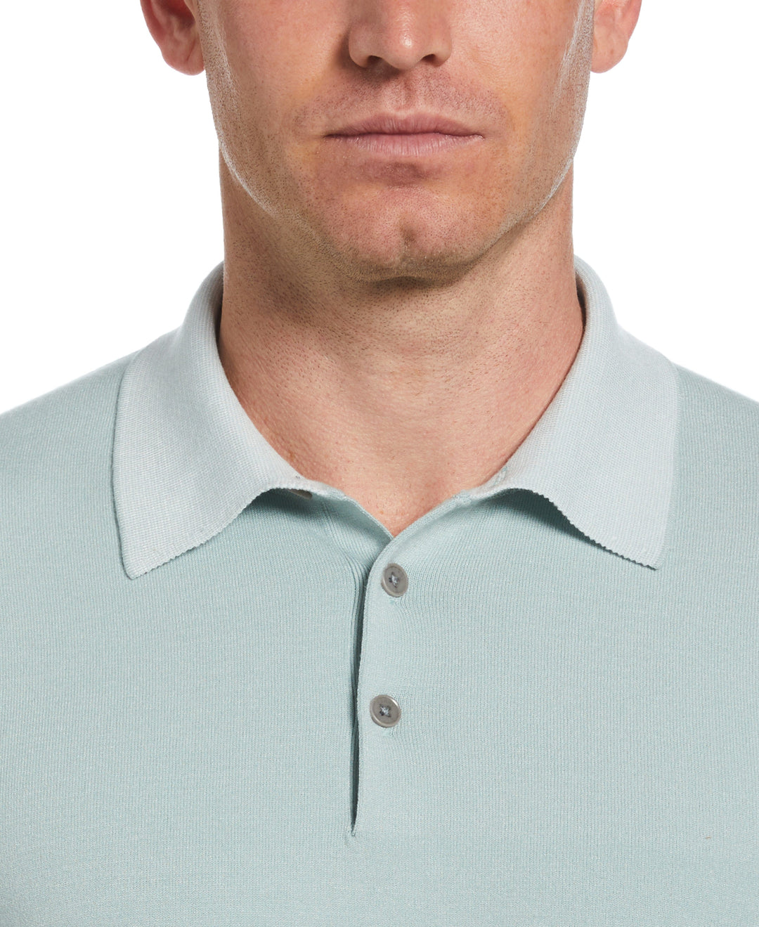 Tech Polo Sweater (Gray Mist) 