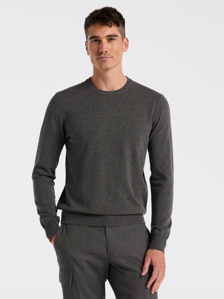Tech Pullover Sweater (Lava Smoke Htr) 