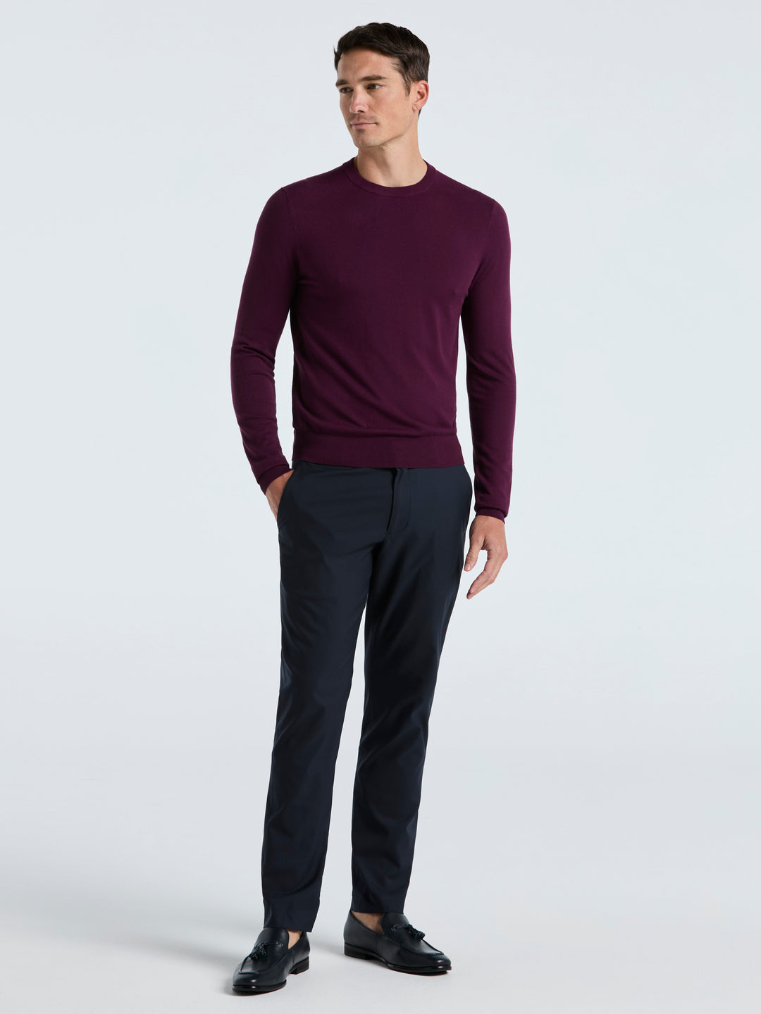 Tech Pullover Sweater (Potent Purple) 