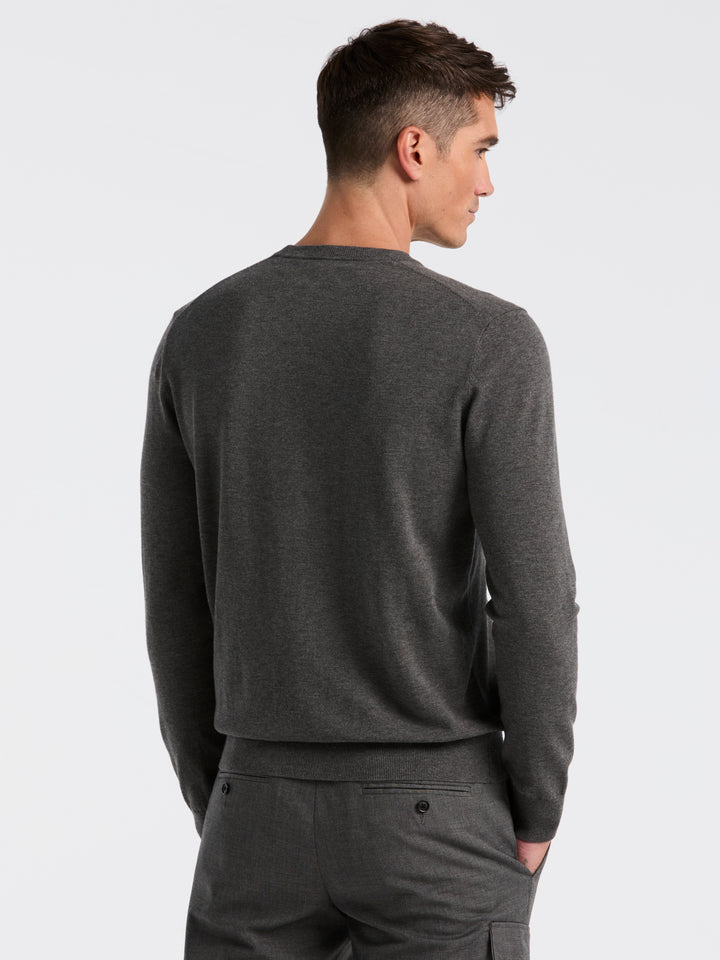 Tech Pullover Sweater (Lava Smoke Htr) 