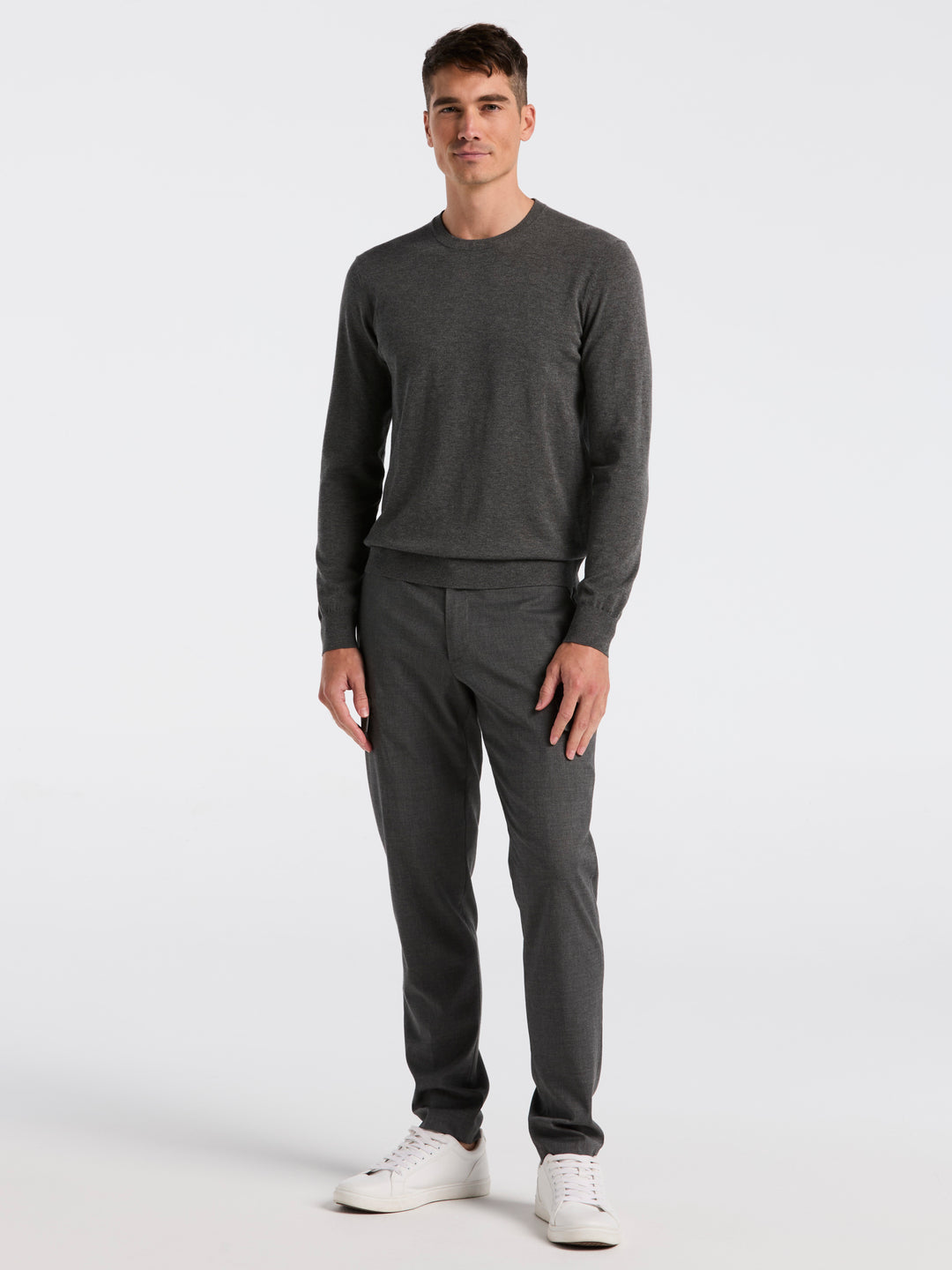 Tech Pullover Sweater (Lava Smoke Htr) 