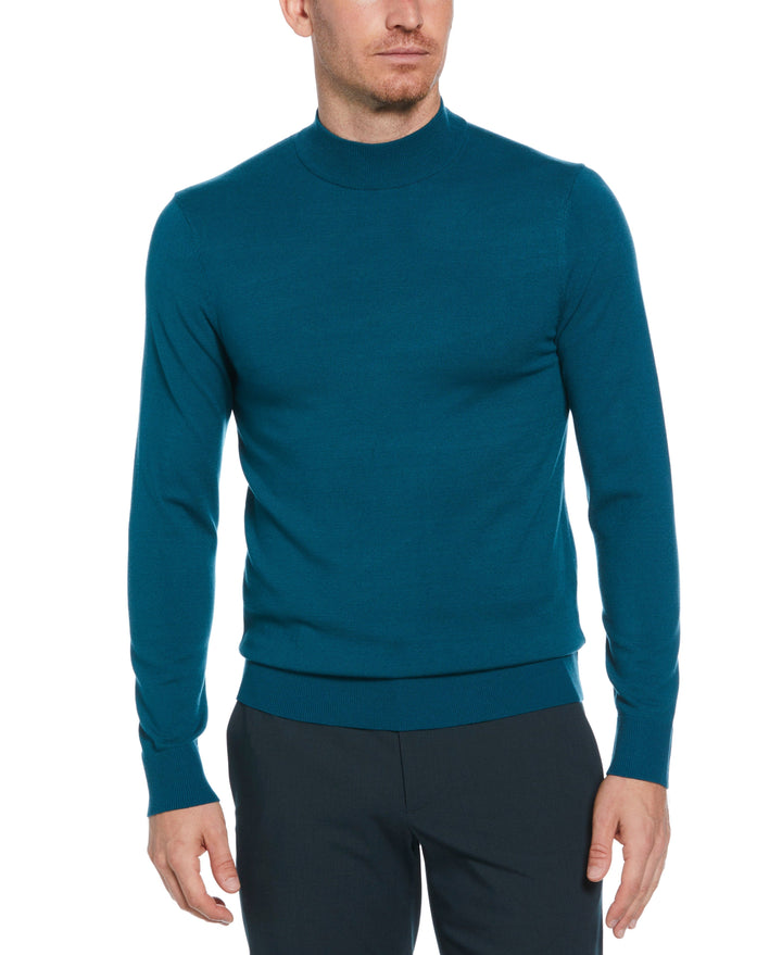 Tech Mock Neck Pullover Sweater (Gulf Coast) 