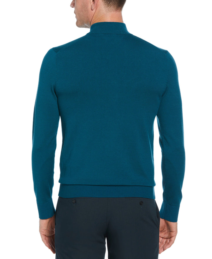 Tech Mock Neck Pullover Sweater (Gulf Coast) 