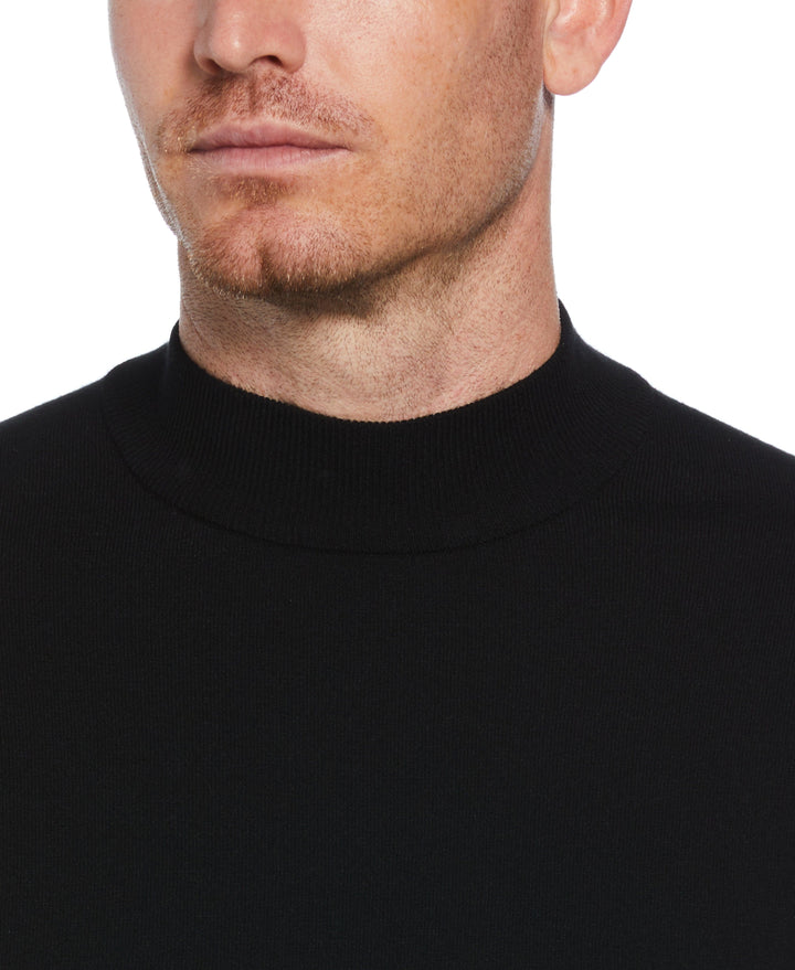 Tech Knit Mock Neck Pullover Sweater
