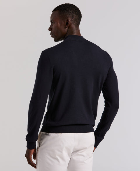 Tech Knit Mock Neck Pullover Sweater