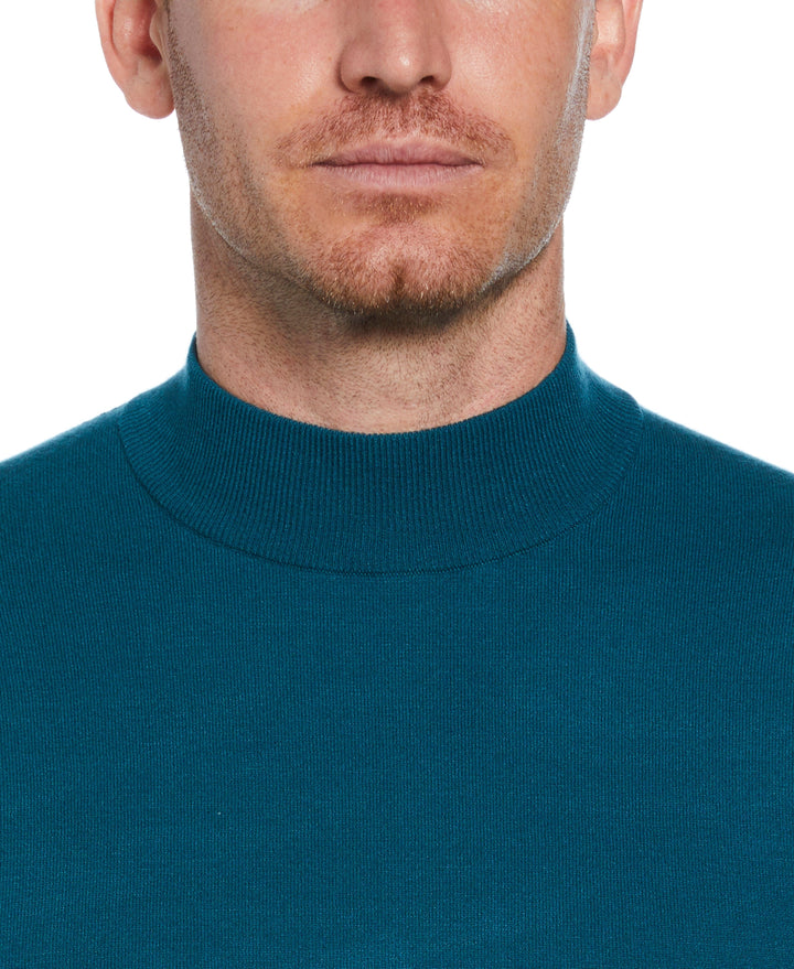 Tech Knit Mock Neck Pullover Sweater