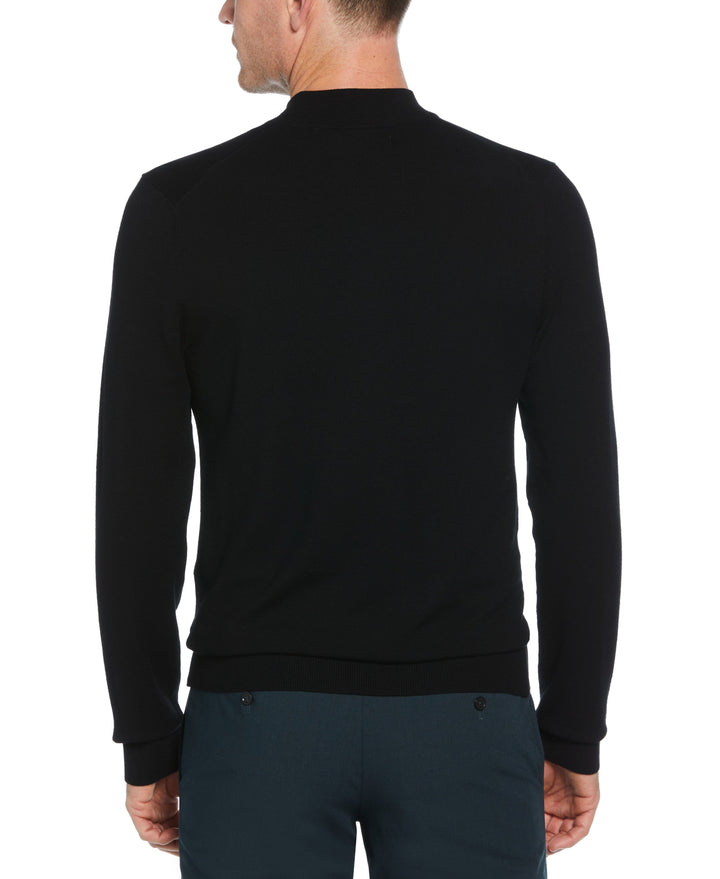 Tech Knit Mock Neck Pullover Sweater
