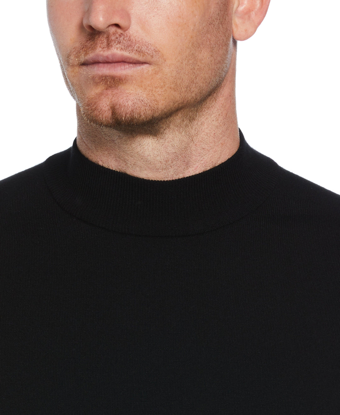 Tech Knit Mock Neck Pullover Sweater
