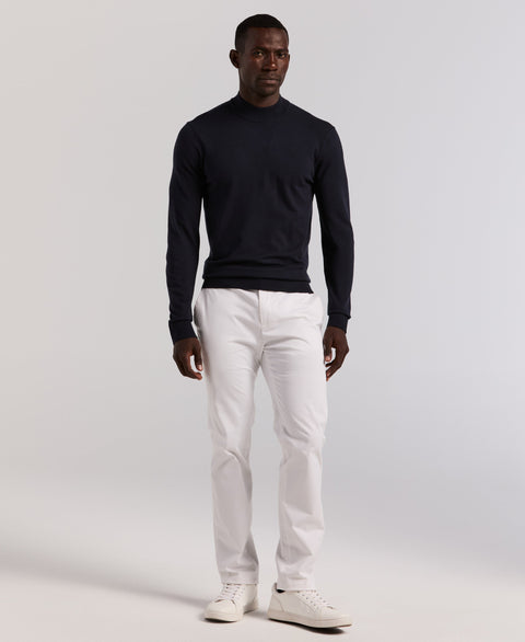 Tech Knit Mock Neck Pullover Sweater
