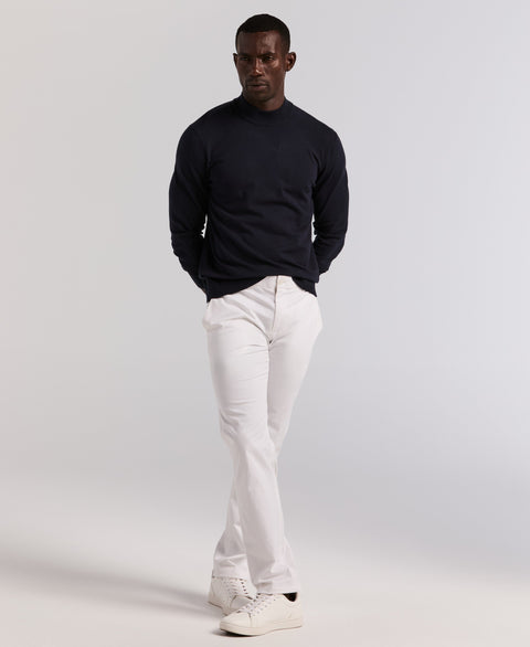 Tech Knit Mock Neck Pullover Sweater
