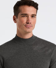 Tech Mock Neck Pullover Sweater (Lava Smoke Htr) 
