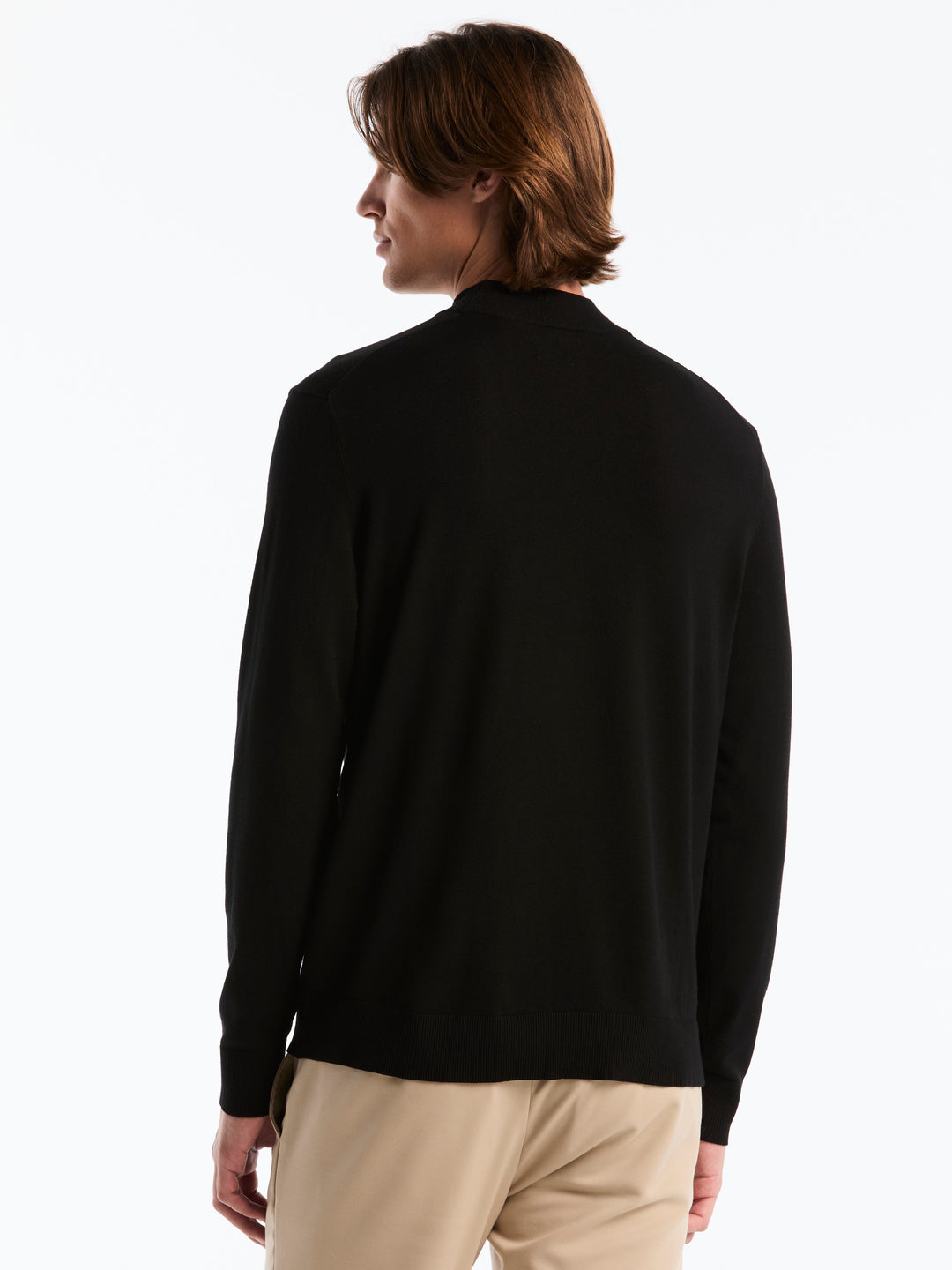 Tech Knit Mock Neck Sweater
