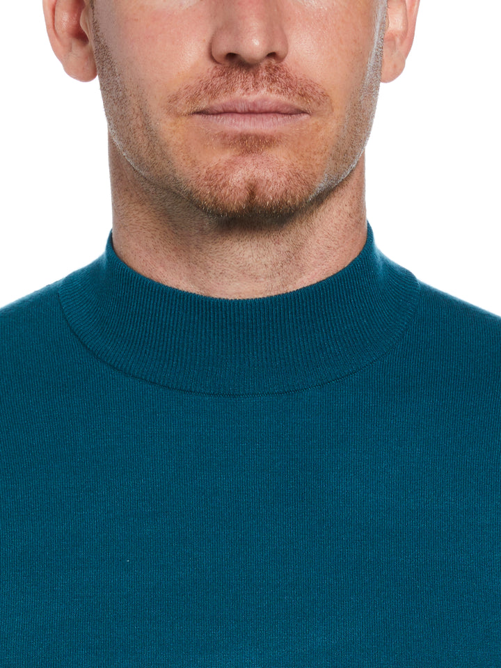 Tech Mock Neck Pullover Sweater (Gulf Coast) 