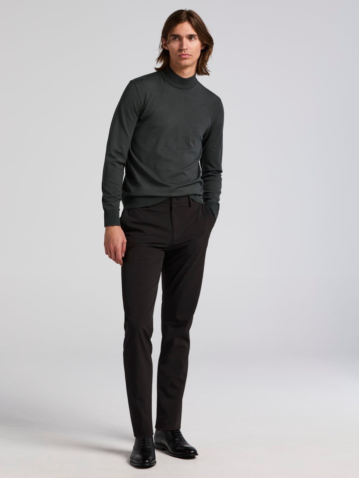 Tech Knit Mock Neck Sweater
