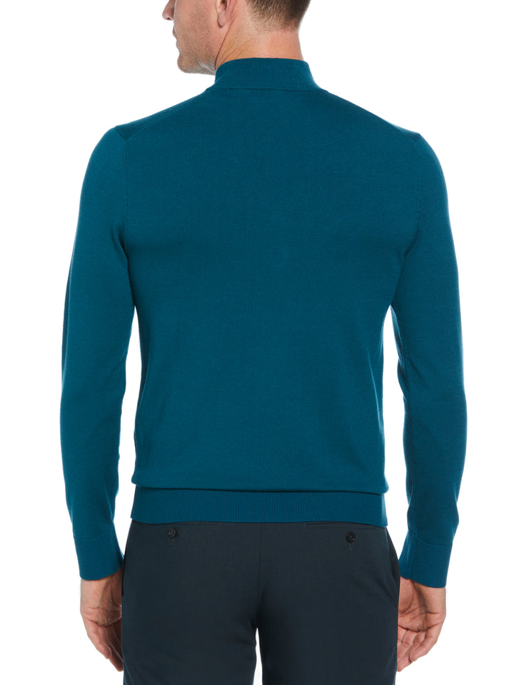 Tech Mock Neck Pullover Sweater (Gulf Coast) 