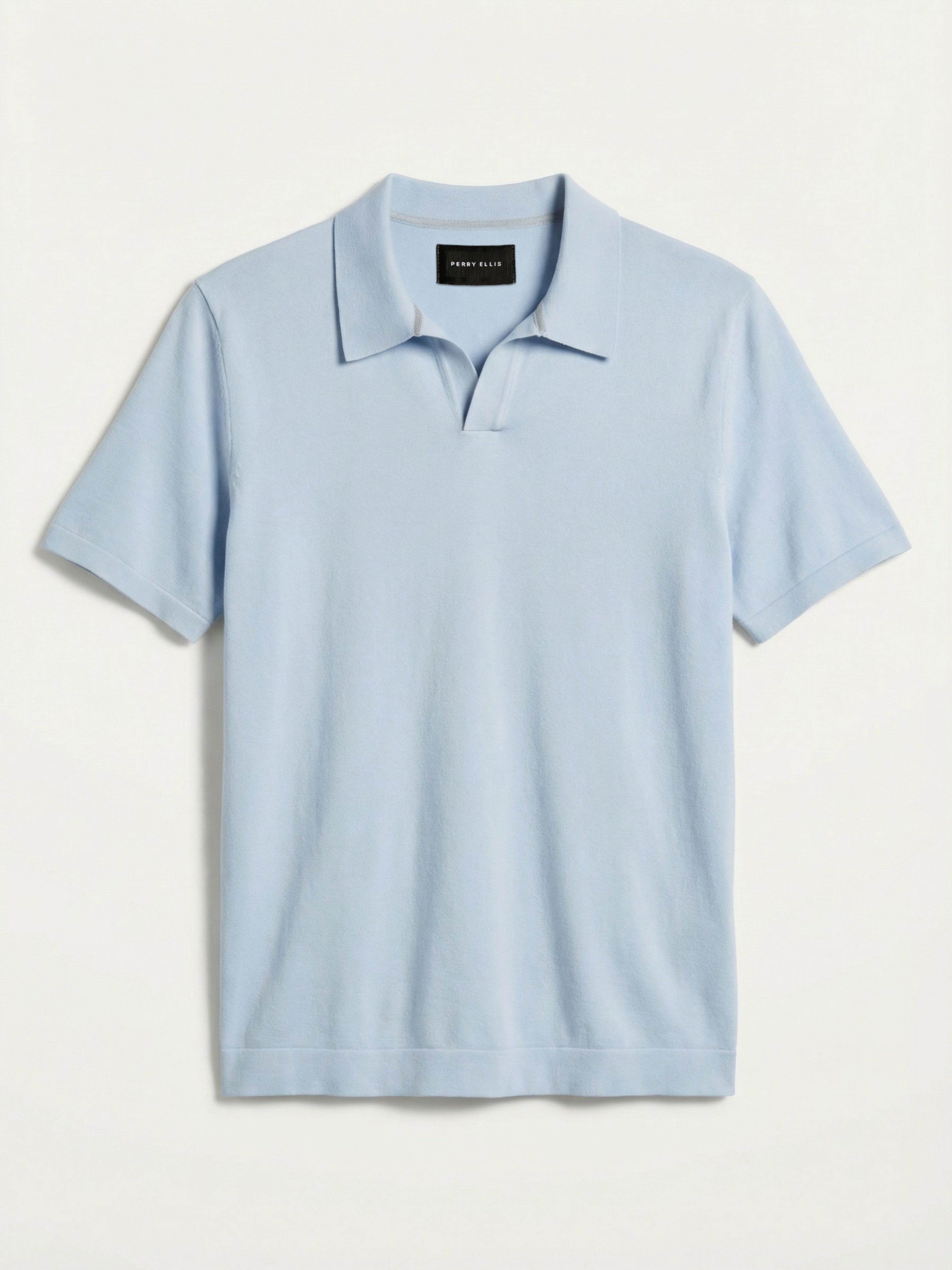 p(R)ojectR® Knit Polo Shirt Tech Knit Open Collar Sweater Polo – Perry Ellis