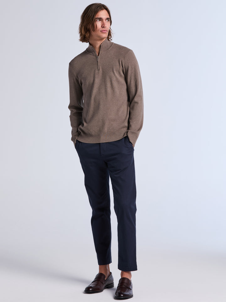 Tech Knit Quarter Zip Sweater