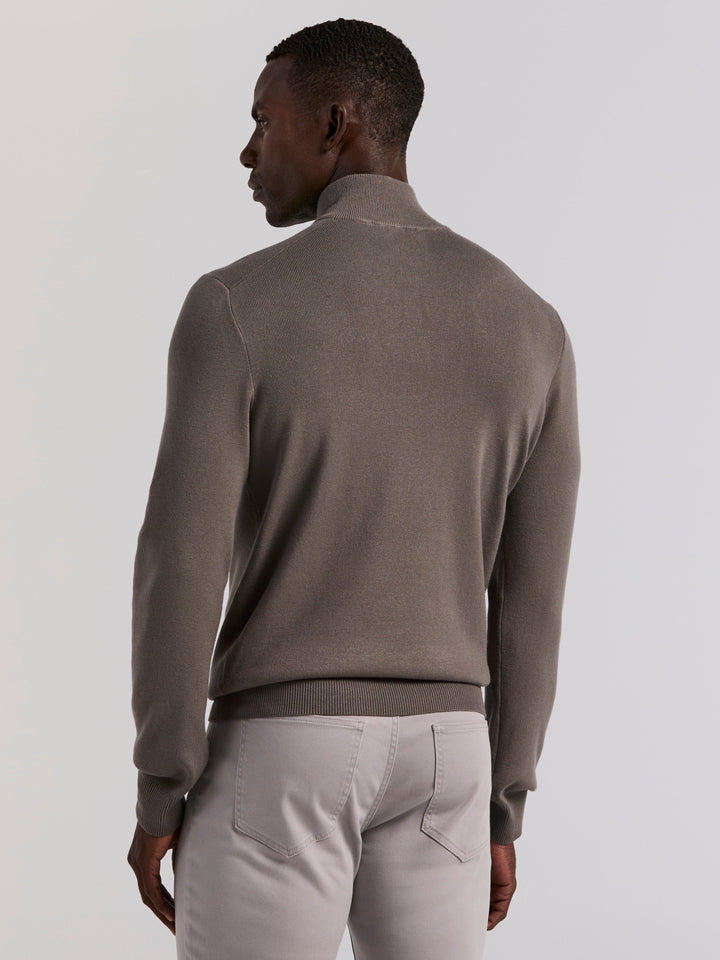 Tech Quarter Zip Sweater (Granite Gray) 