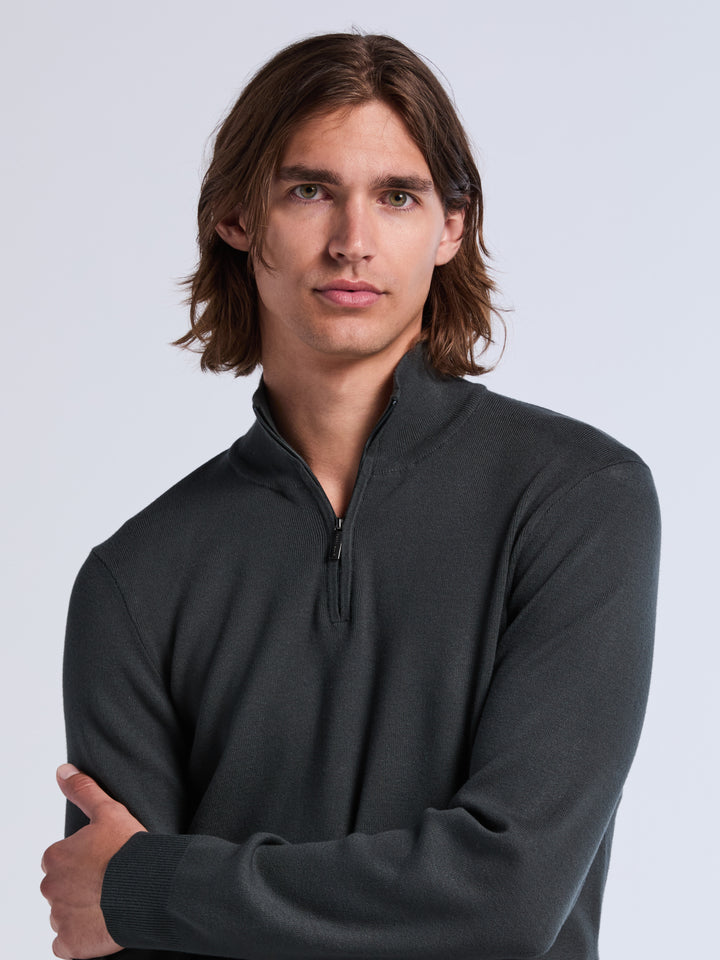 Tech Knit Quarter Zip Sweater
