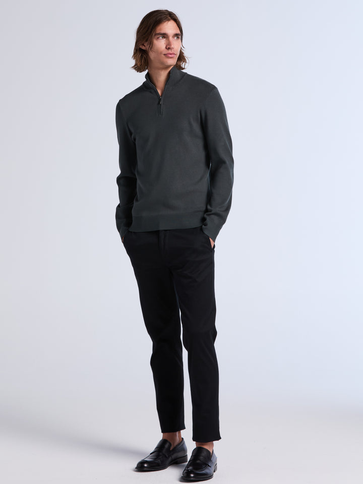 Tech Knit Quarter Zip Sweater