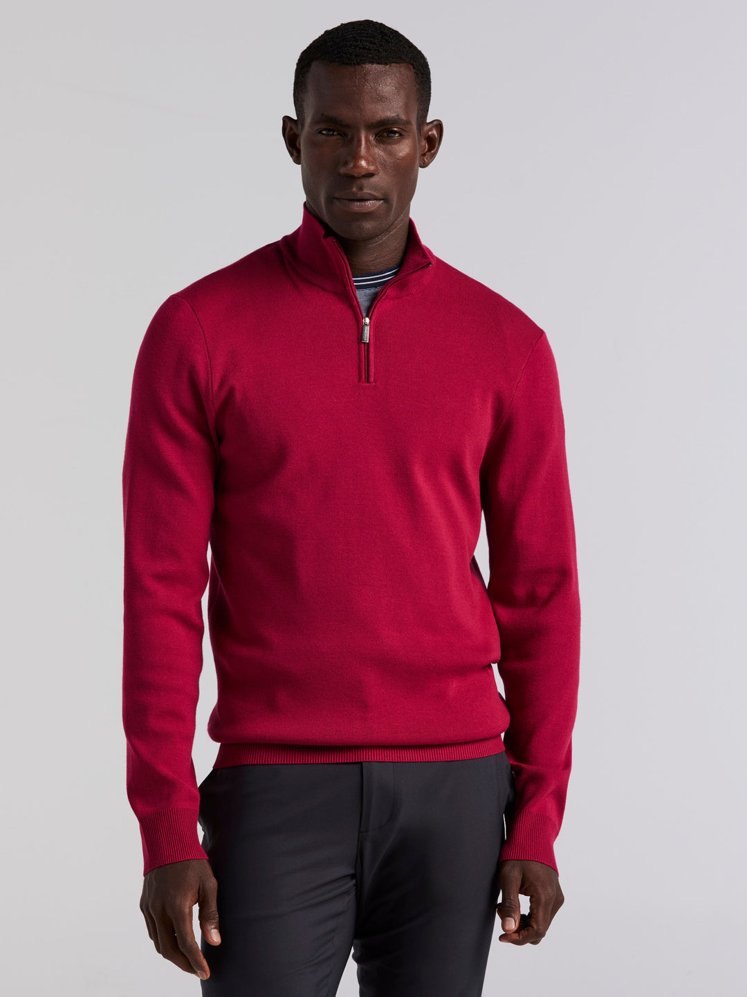 Tech Quarter Zip Sweater (Rumba Red) 