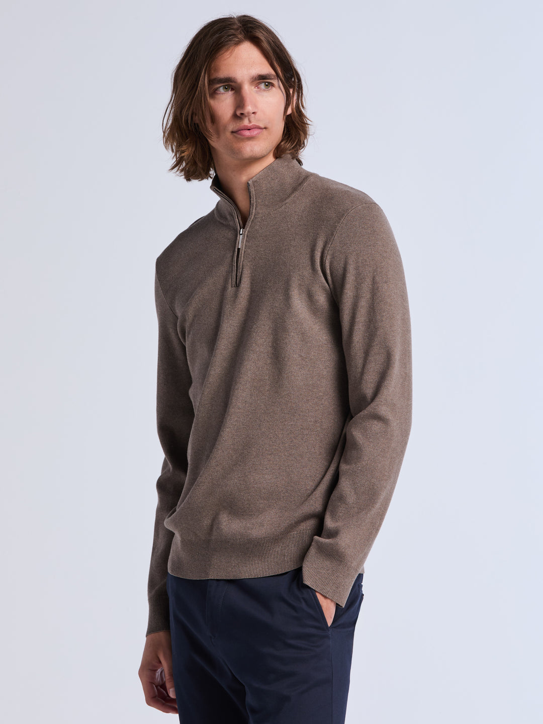 Tech Knit Quarter Zip Sweater