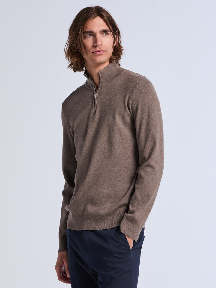 Tech Knit Quarter Zip Sweater