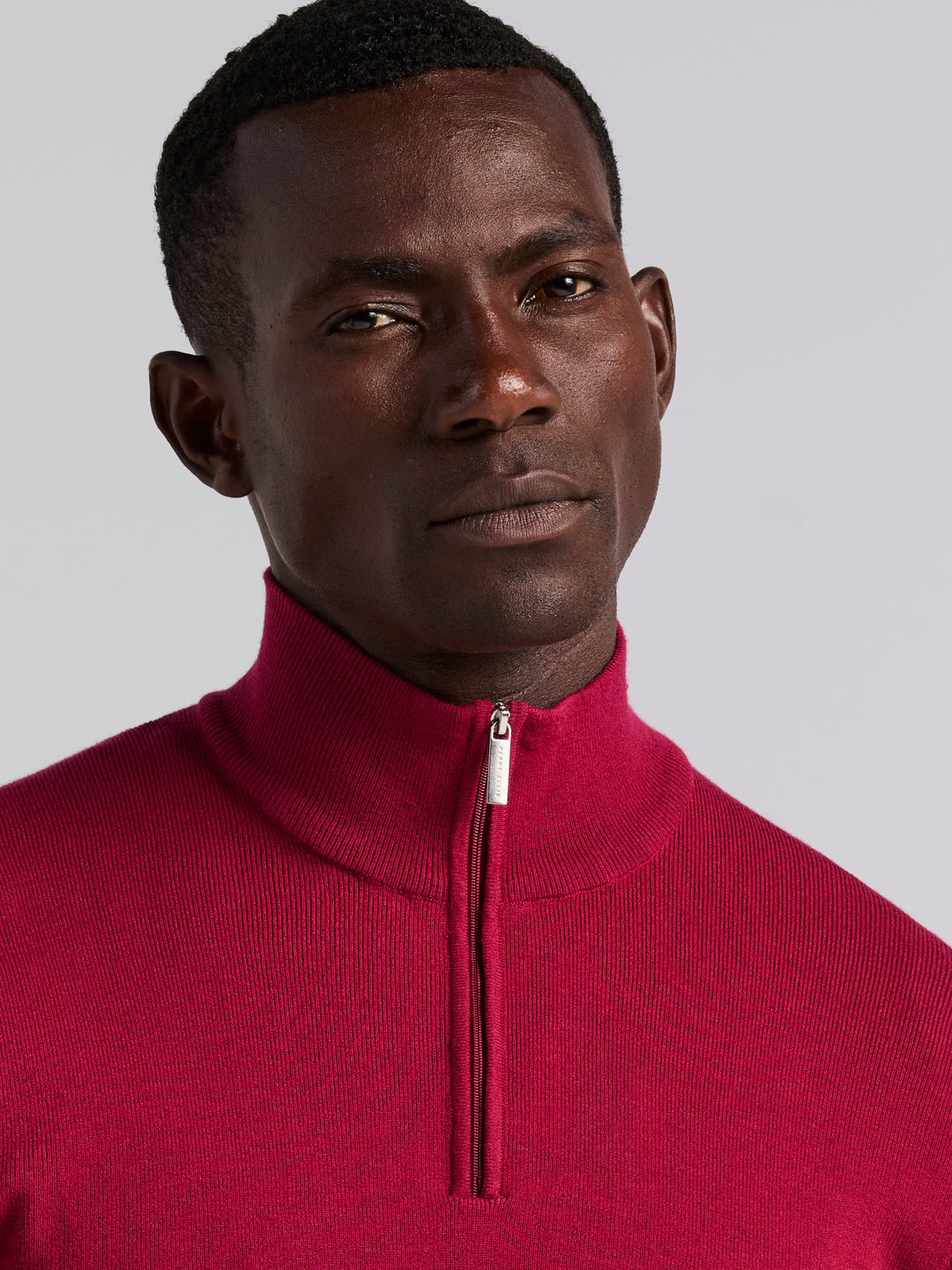 Tech Quarter Zip Sweater (Rumba Red) 